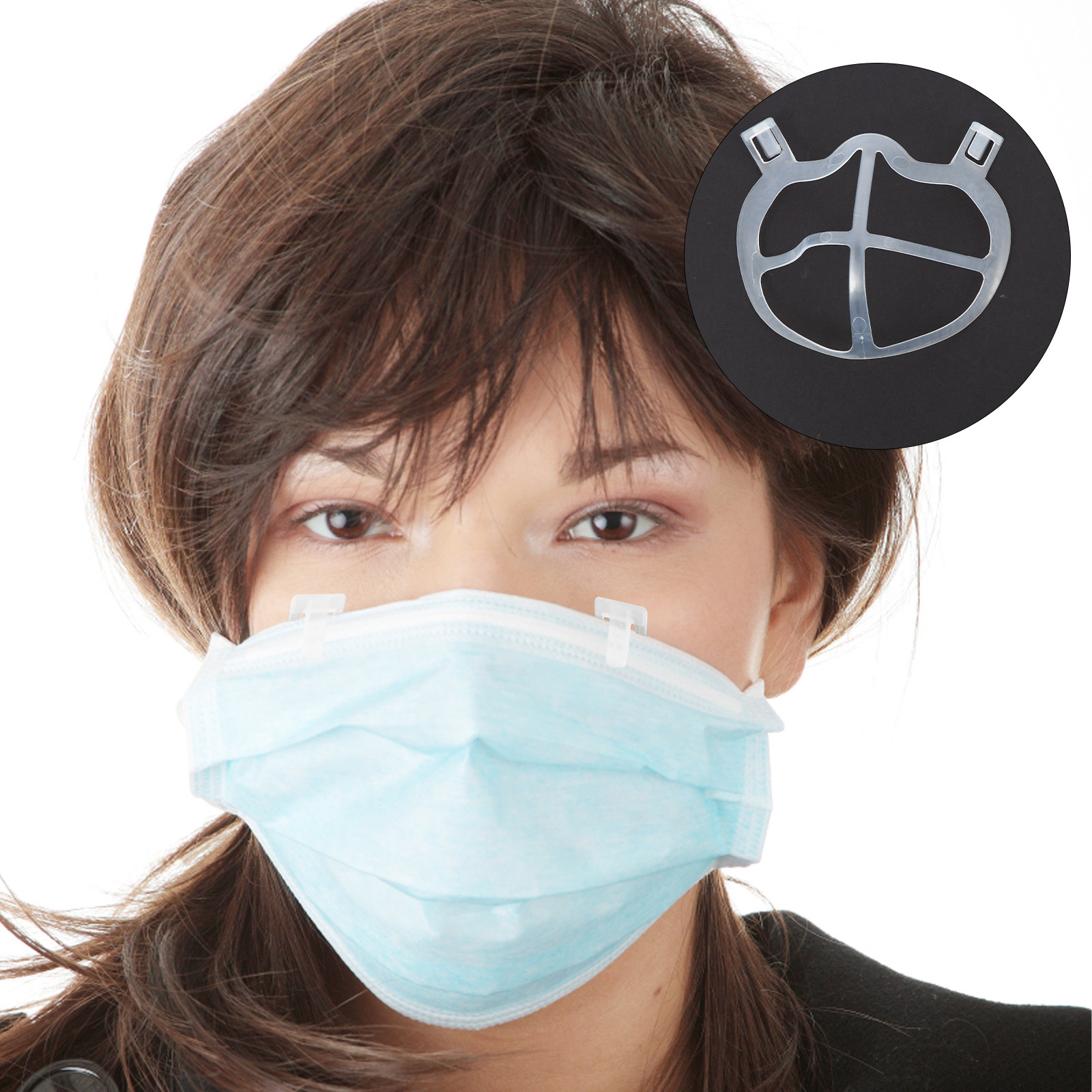 Silicone Mask Bracket - 10 Pezzi Supporto Interno per Maschera