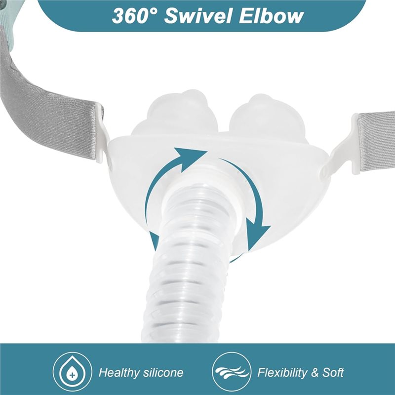 Maschera CPAP con Tubo Incluso - Silicone Mask Bracket recensione e prezzo