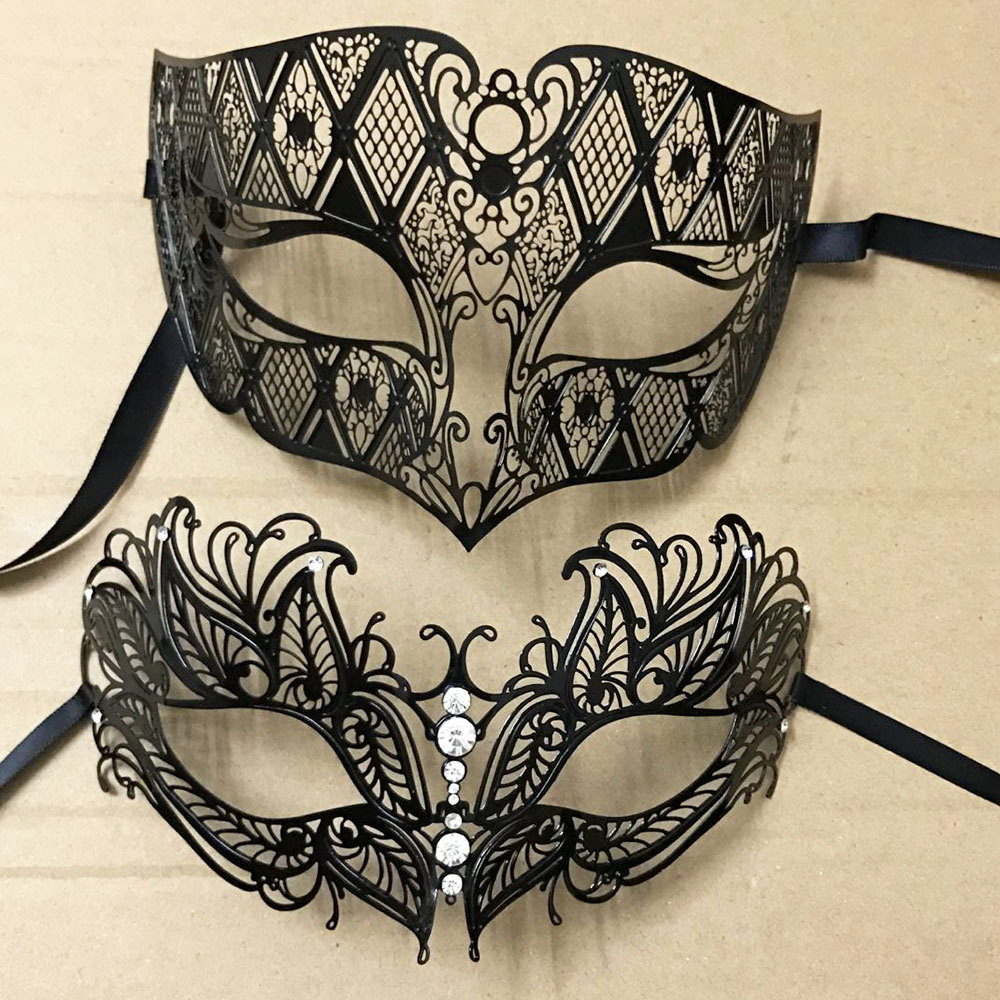 Lusso argento uomo donna amant - Black Face Mask Pack recensione e prezzo