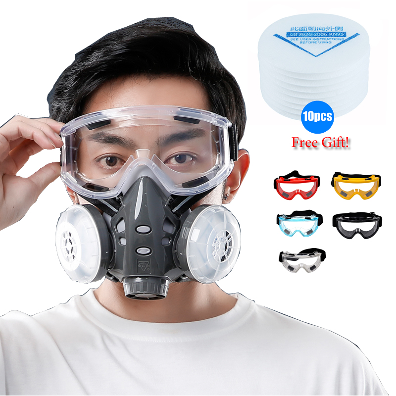 Mezza faccia Maschera antipolv - Kn95 Respirator Mask recensione e prezzo
