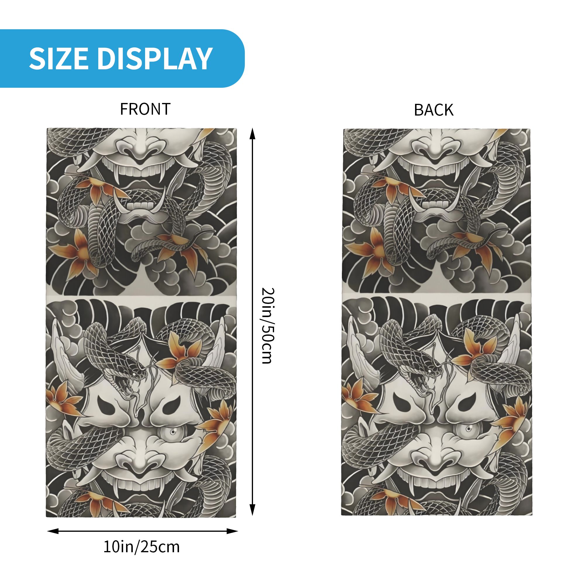 Scaldacollo Bandana Samurai On - Neck Gaiter Face Cover recensione e prezzo