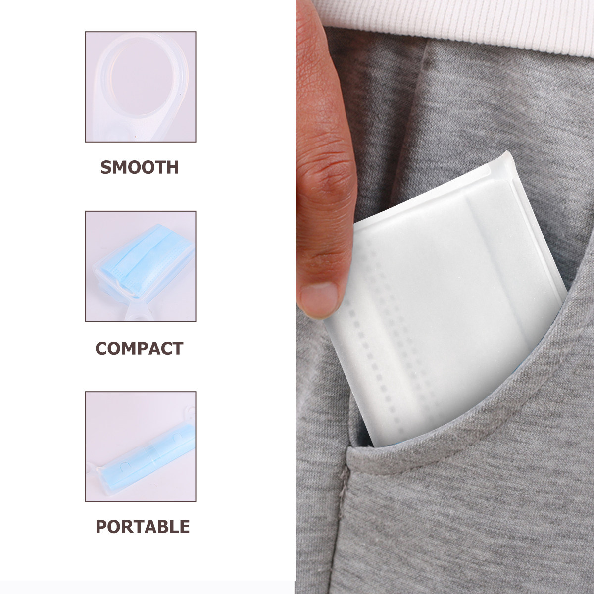 2 Pezzi Scatola Porta Maschera - Face Mask Storage Box recensione e prezzo