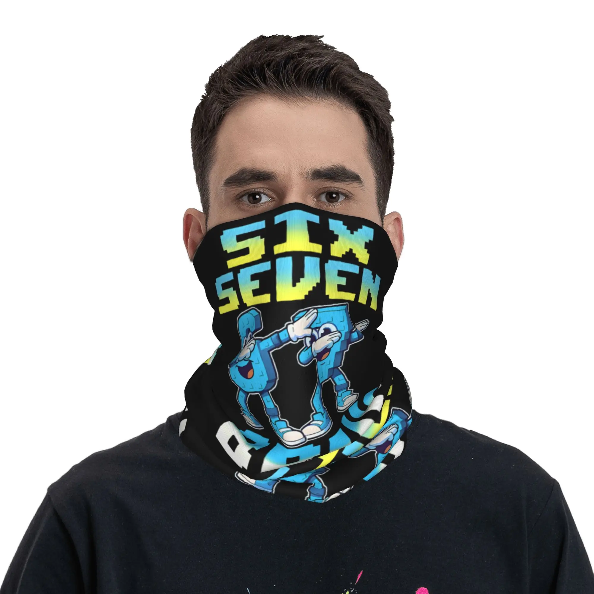67 Six Seven Meme 6 7 Italian  - Neck Gaiter Face Cover recensione e prezzo