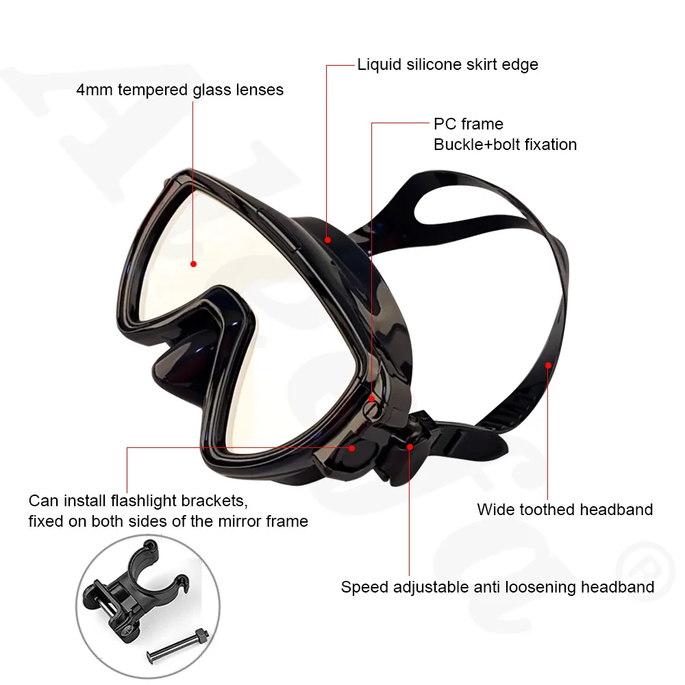 Maschera per immersioni subacq - Silicone Mask Bracket recensione e prezzo